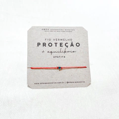Imagem do Fio vermelho proteção e boas energias