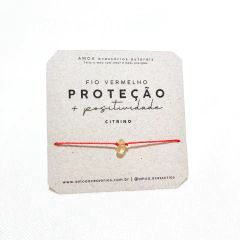 Fio vermelho proteção e boas energias - loja online