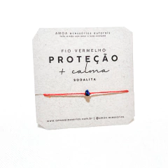 Fio vermelho proteção e boas energias - Amoa Acessórios 