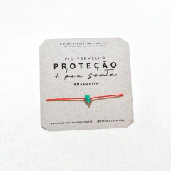 Fio vermelho proteção e boas energias - loja online