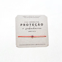 Fio vermelho proteção e boas energias
