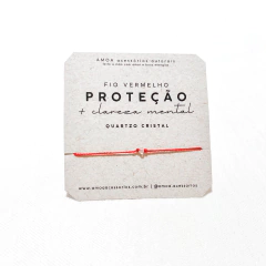Fio vermelho proteção e boas energias - comprar online