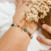 Pulseira mix pedras naturais