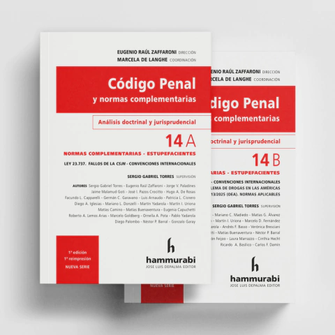Zaffaroni - Código penal, t. 14, vols. A-B - Estupefacientes