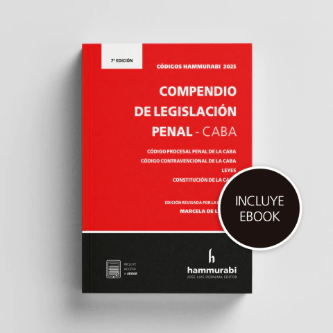 Compendio de legislación penal (CABA) 2025 - comprar online