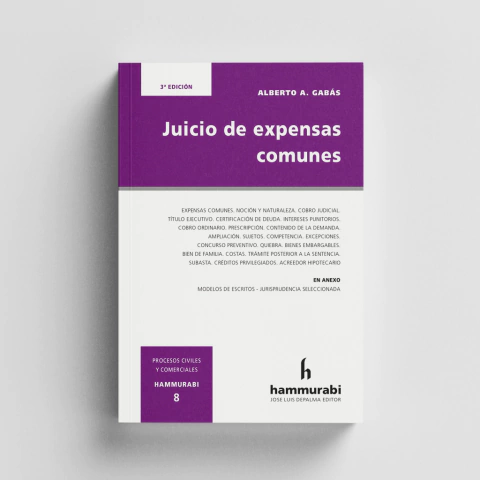 Gabás - Juicio de expensas comunes