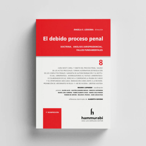 Ledesma - Debido proceso penal, 8 - comprar online
