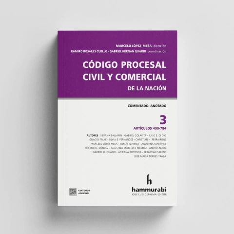 López Mesa - Código Procesal Civil y Comercial Nación, t. 3