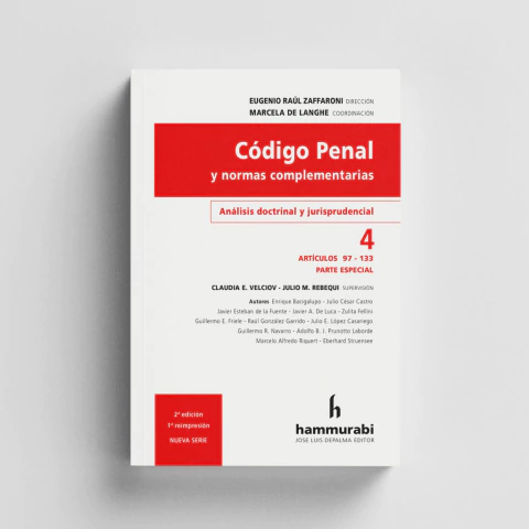 Zaffaroni - Código penal, t. 4 - Arts. 97 a 133