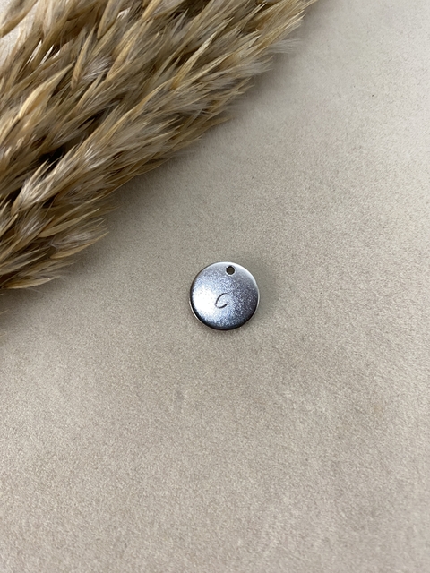 dije medy medalla plateado acero - comprar online