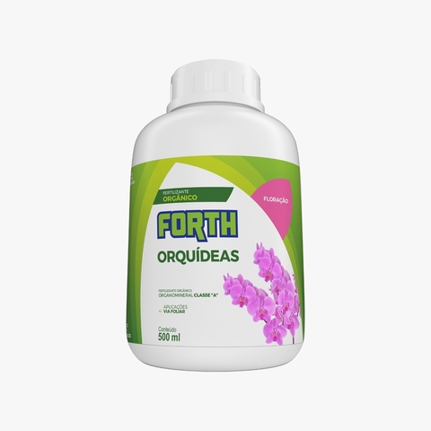 ORQUÍDEA FERTILIZANTE FORTH ORQUÍDEAS FLORAÇÃO-- 500ML RENDE