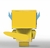 MrBeast Pantera Amarelo - Caixa Lembrancinha Heroes of Goo Jit Zu - (cópia) - Papel em Cubos