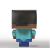 Steve - Caixa Lembrancinha Tema Minecraft na internet