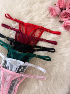 Conjunto Corset Paula Rosa - tienda online