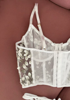 Imagen de Conjunto Corset Amelia Blanco