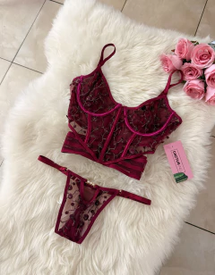 Conjunto Corset Paula Bordó en internet