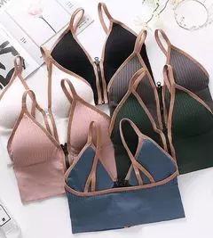 Top Cierre Push-up Blanco - tienda online