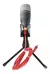 Microfono c/tripode -condesador profesional -black -Kolke - comprar online