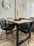 MESA INDUSTRIAL LAQUEADA CON SILLAS TULUM - comprar online