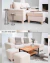 Promo Sillon italiano 180 x 90 chenille patas altas - tienda online