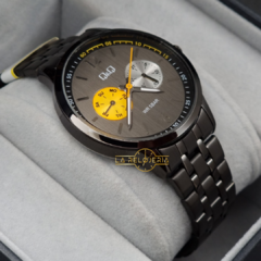 RELOJ Q&Q A01A-502PY CRONOGRAFOS ORIGINAL - comprar online