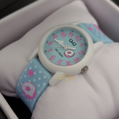 RELOJ Q&Q NIÑA V22A-002VY ORIGINAL