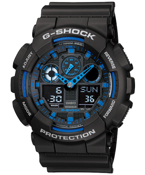 RELOJ CASIO G-SHOCK GA-100-1A2DR ORIGINAL - comprar online