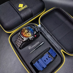 RELOJ KOSMO K4000G-E CRONOGRAFOS DOBLE CORREA ORIGINAL