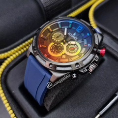 RELOJ KOSMO K4000G-E CRONOGRAFOS DOBLE CORREA ORIGINAL en internet