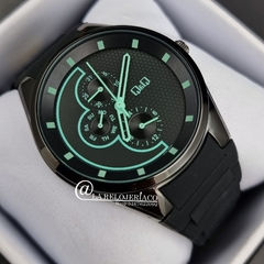 RELOJ Q&Q A17A-500PY CRONOGRAFOS ORIGINAL - comprar online