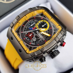 RELOJ KOSMO K3997G CRONOGRAFOS DOBLE CORREA ORIGINAL - comprar online