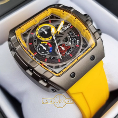 RELOJ KOSMO K3997G CRONOGRAFOS DOBLE CORREA ORIGINAL en internet