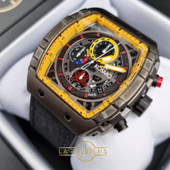 RELOJ KOSMO K3997G CRONOGRAFOS DOBLE CORREA ORIGINAL - La Relojería