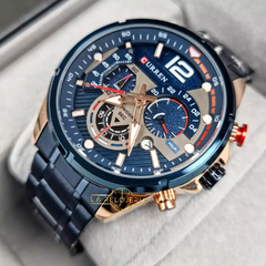 RELOJ CURREN M8395 CRONOGRAFOS ORIGINAL en internet