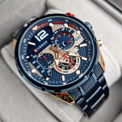 RELOJ CURREN M8395 CRONOGRAFOS ORIGINAL - comprar online
