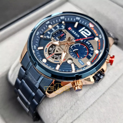 RELOJ CURREN M8395 CRONOGRAFOS ORIGINAL