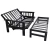 futon 2 cuerpos, futones rosario, futon guatambu, futón lustrado dos cuerpos, futon guatambu lustrado 2 cuerpos, futones lustrados rosario, futones pintados en rosario, futones guatambu, futones precios