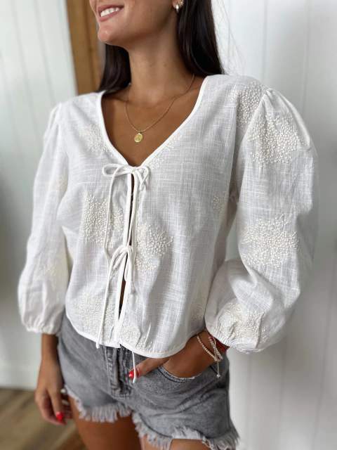 Blusa Flor - tienda online