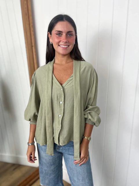 Camisa Alva - Pilar Justina