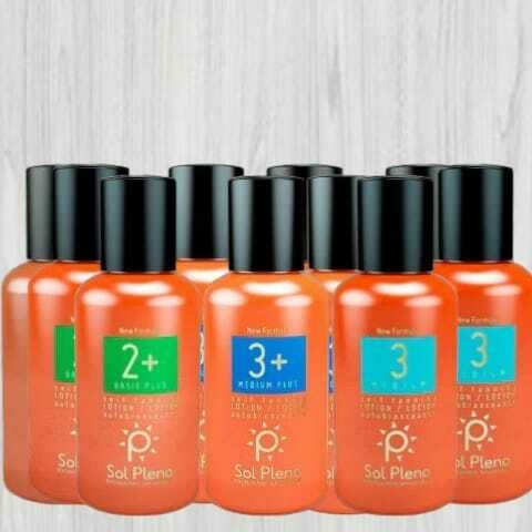 10 Lociones 1 Light, 2+ Basic Plus, 3 Medium, 3+ Medium Plus - comprar online