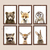 Quadros animais da floresta | K641
