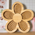 Flor em Madeira com Palha Indiana - comprar online
