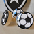 Gancho de Parede Bola de Futebol