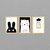 Kit de quadros urso coelho | K55 na internet