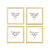 Quadros personalizados | monte seu kit com 4 quadros quadrados na internet