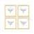 Quadros personalizados | monte seu kit com 4 quadros quadrados na internet