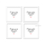 Quadros personalizados | monte seu kit com 4 quadros quadrados - comprar online