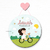 Porta Maternidade Bike Menina | P353