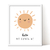 Quadrinho Infantil Sol Boho | Q866