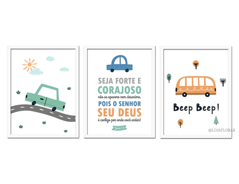 Quadros de Carrinhos | K711
